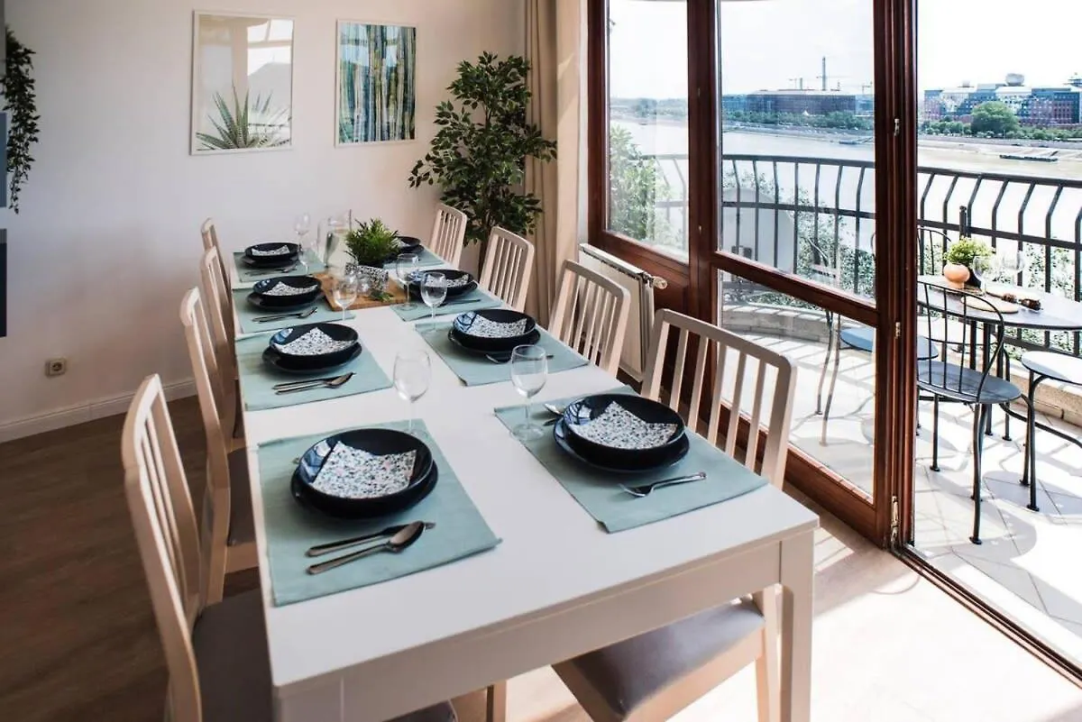 Two-Storey Riverside Panorama Apartment Budapest Hungary